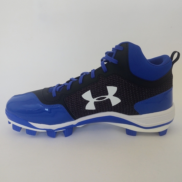 👟Under Armour Heater Mid TPU Baseball Shoes 14 - Picture 4 of 7